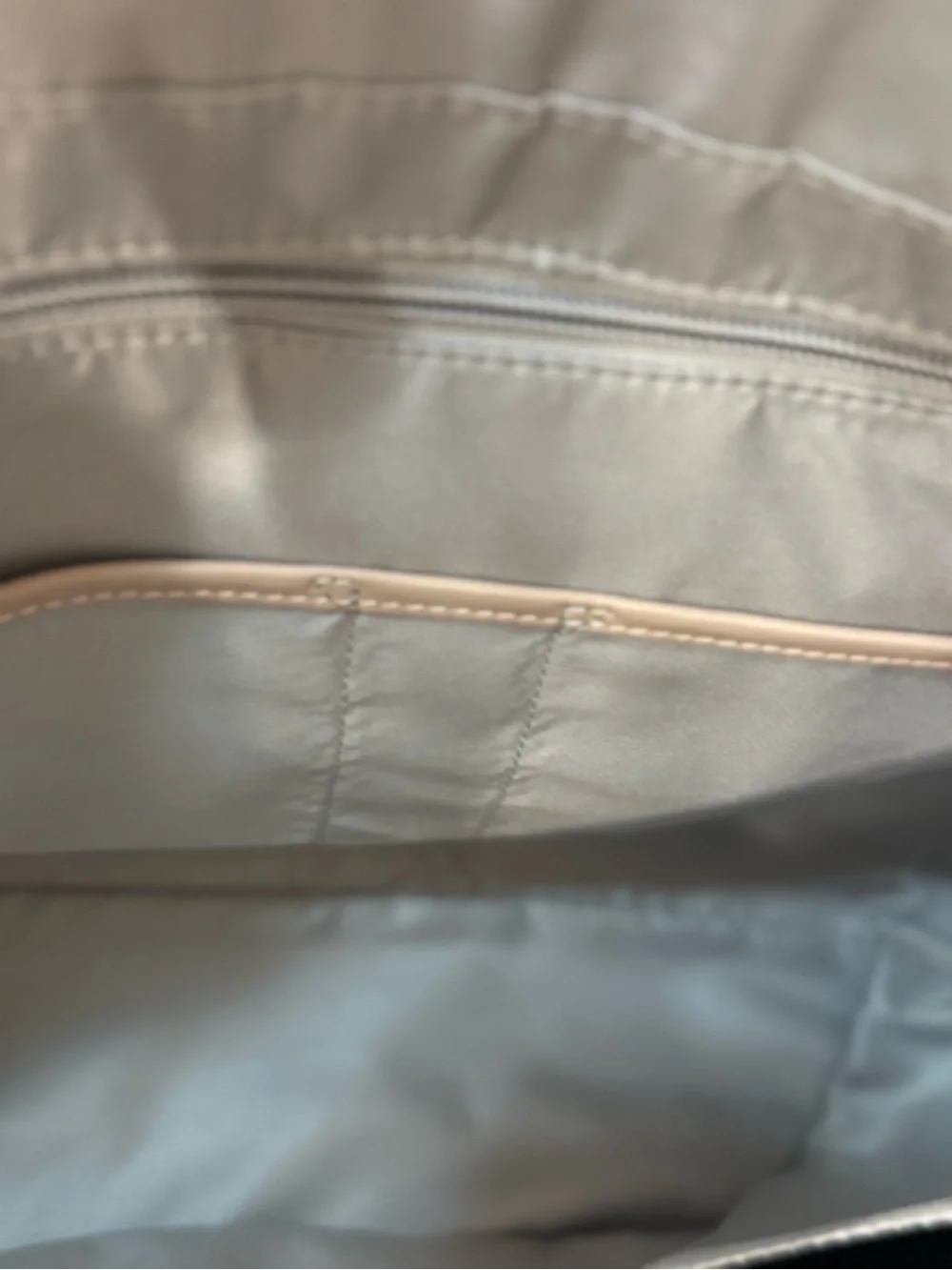 Tumi Blush Pink All Leather Laptop Tote with Gold Hardware Fits 14” Laptop